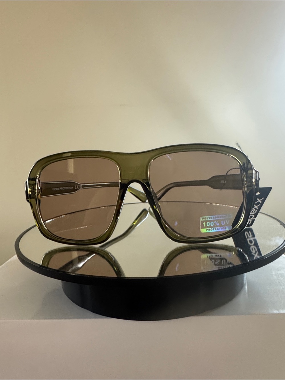 Oversized Aviator Sunglasses UV400 Unisex NWT